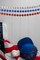 3 Rolls Patriotic Star Ribbon Set – 15 Yards Sparkly Red White & Blue USA 250th Anniversary Fabric Ribbon for 4th of July, Memorial Day, Veterans Day & Party Decorations, Gift Wrapping & DIY Crafts